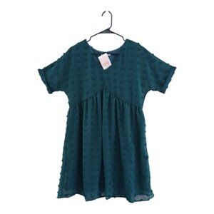 Kirundo Elegant Teal Mini‎ Dress Sz S